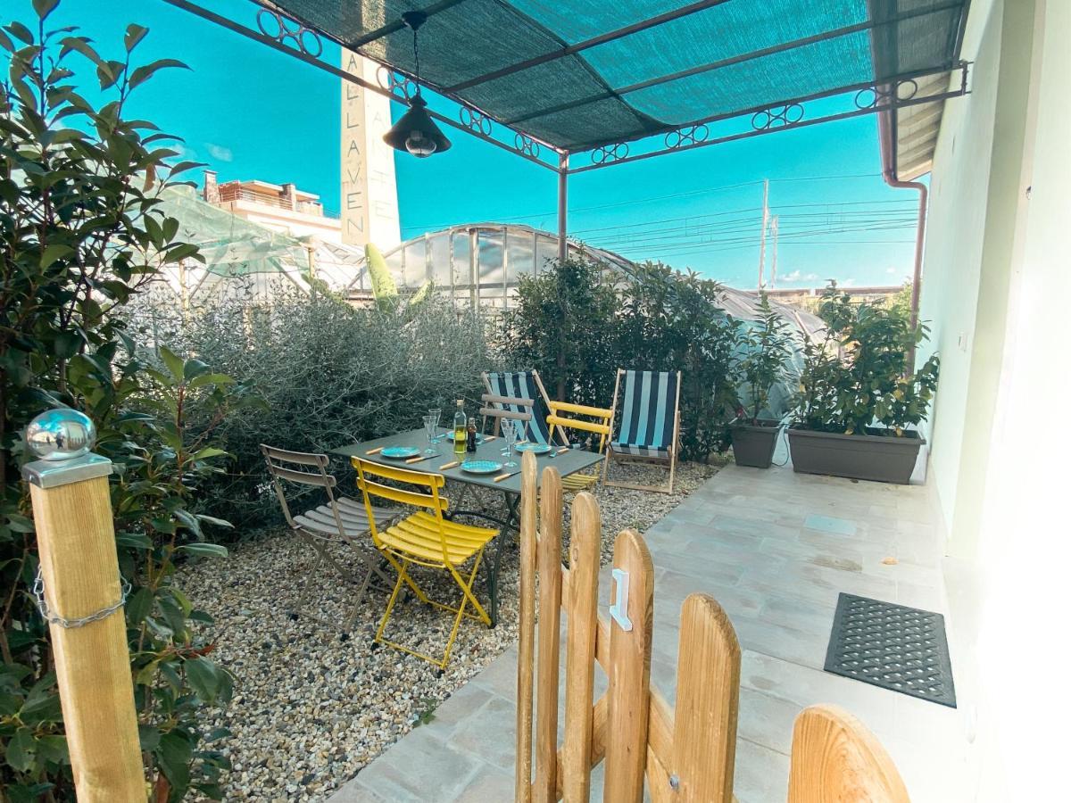 New Agriloft 1 Nursery, Giardino, Clima E Wi-Fi A 50 Mt Dal Mare Bordighera Kültér fotó